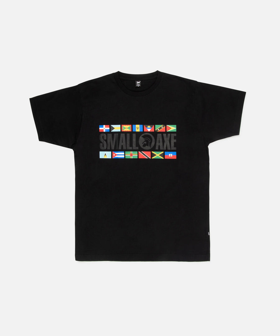 Patta x Small Axe Flag T-Shirt (Black) Patta