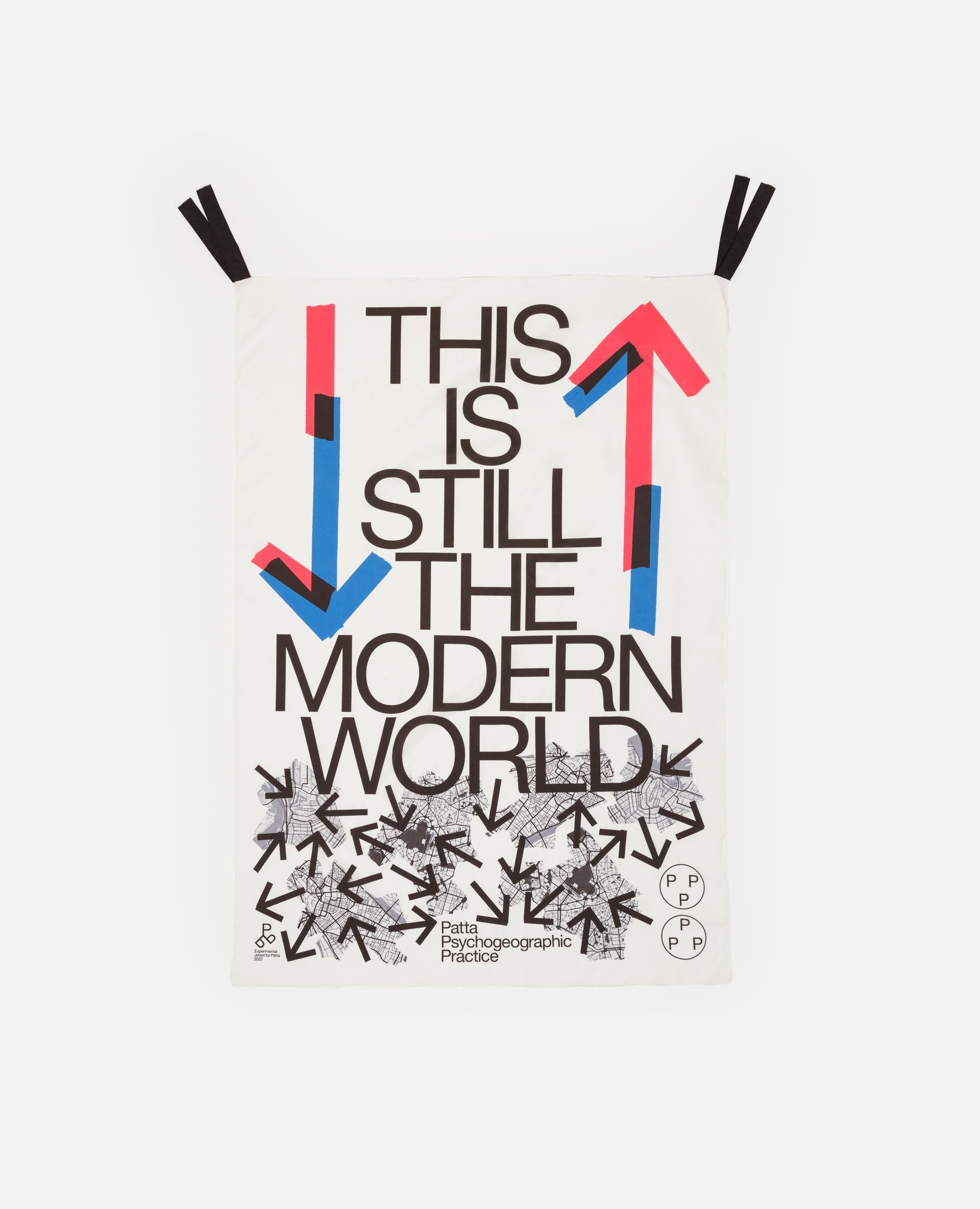 Patta x Experimental Jetset Flag (White)